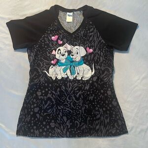 Disney Scrub Top M
